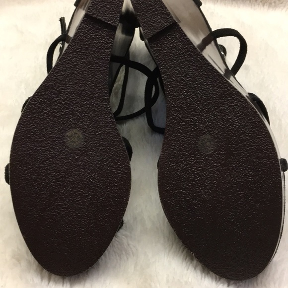 Fabulosity Wedge Sandal Heels  NWOT - Picture 6 of 7